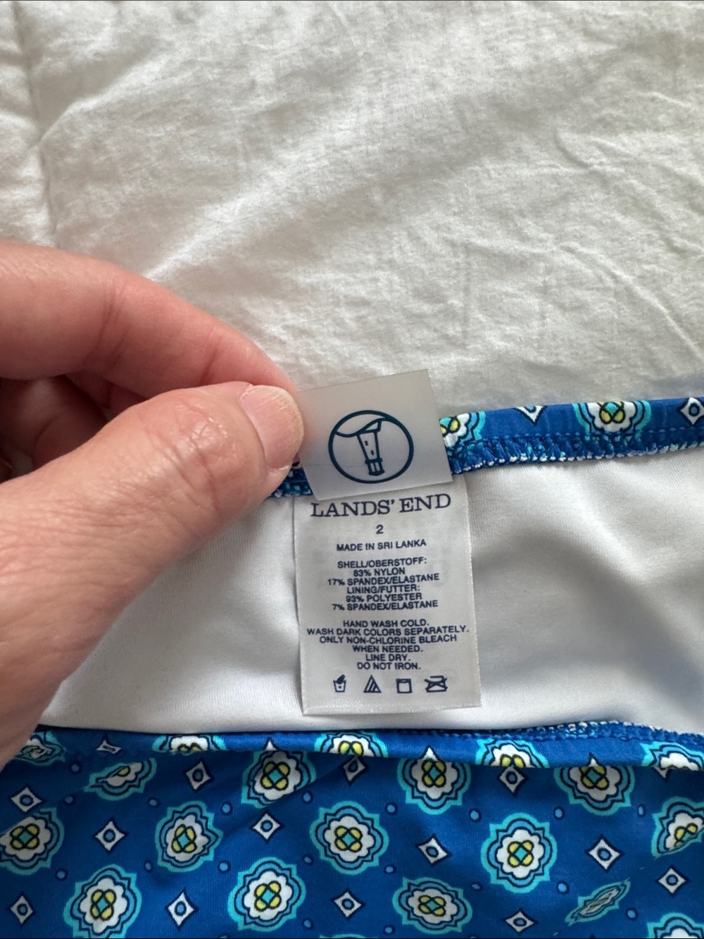 NWOT Land’s End Bikini top and bottoms - Picture 7 of 10